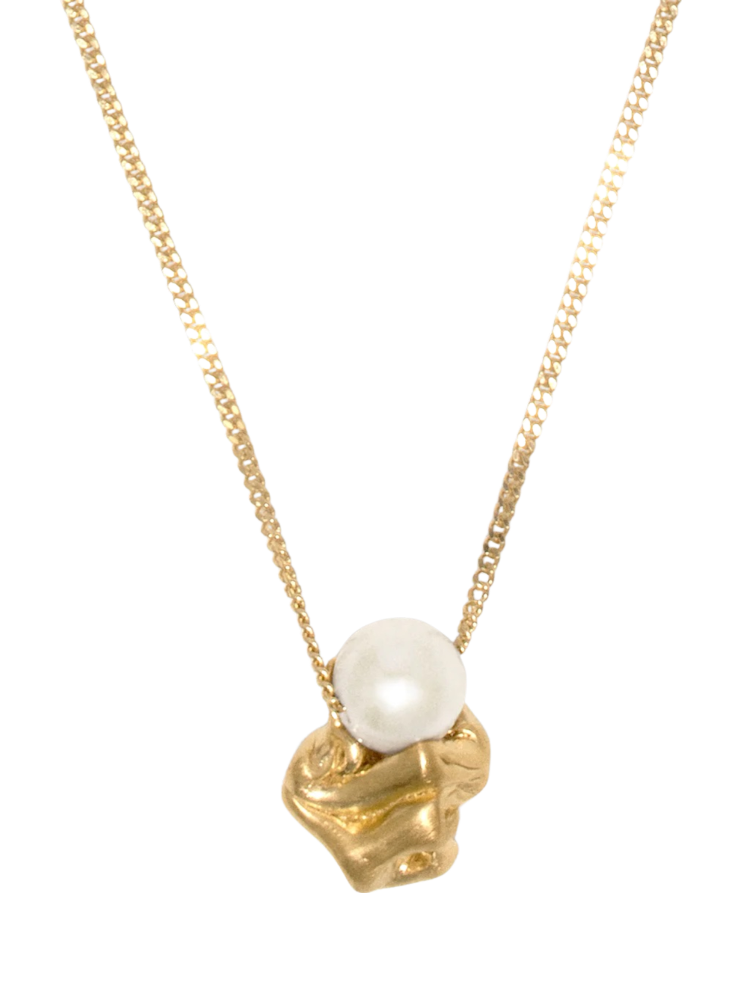 "Notsobig" crumple necklace